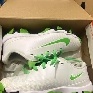 Nike Vapor BG Shark Kids Shoes - White, Green